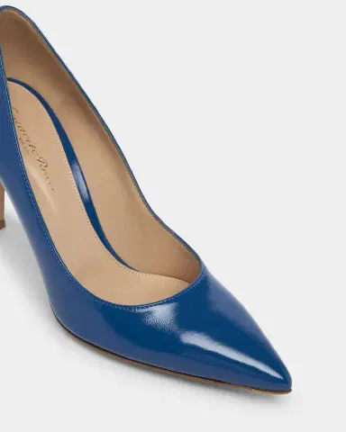 Gianvito Rossi Nuit Leather Stiletto Pumps | Thumbnail 3