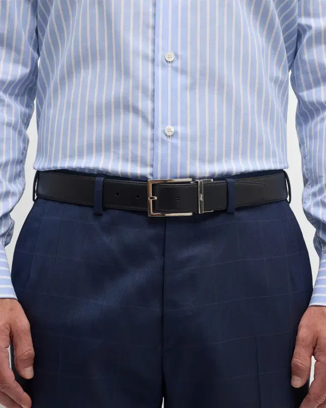 Men's Twist Buckle Reversible Belt
