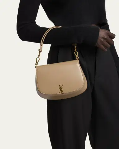 Saint Laurent Voltaire Shoulder Bag in Smooth Leather | Thumbnail 14