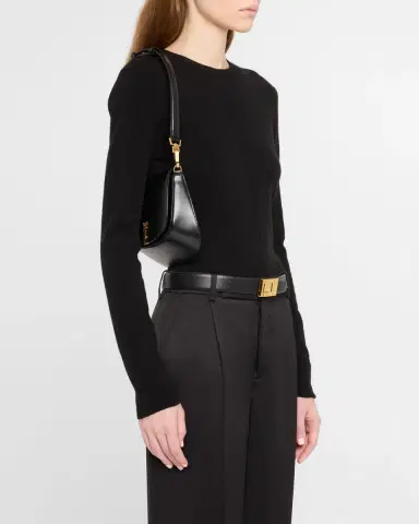Saint Laurent Voltaire Shoulder Bag in Smooth Leather | Thumbnail 18