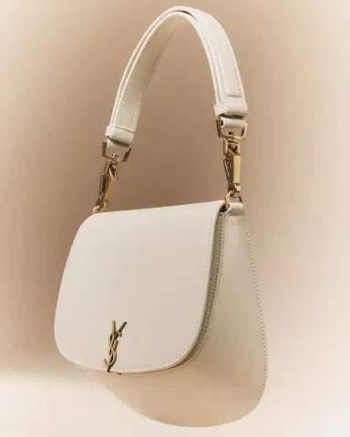 Saint Laurent Voltaire Shoulder Bag in Smooth Leather | Thumbnail 3