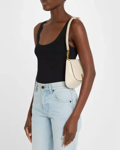 Saint Laurent Voltaire Shoulder Bag in Smooth Leather | Thumbnail 24