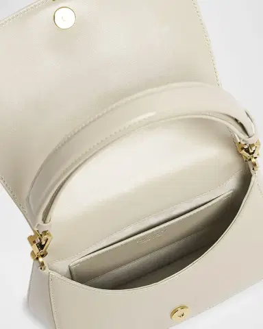 Saint Laurent Voltaire Shoulder Bag in Smooth Leather | Thumbnail 25