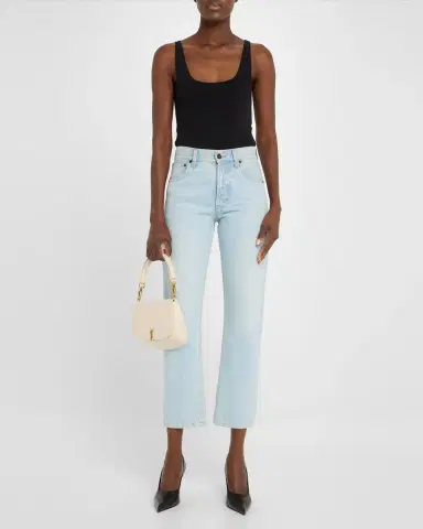 Saint Laurent Voltaire Shoulder Bag in Smooth Leather | Thumbnail 27
