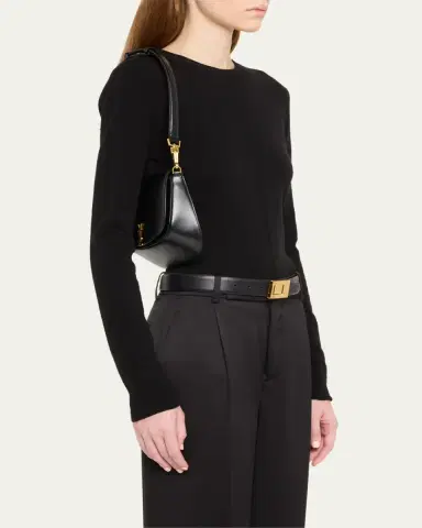 Saint Laurent Voltaire Shoulder Bag in Smooth Leather | Thumbnail 5