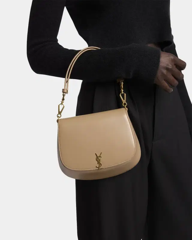 Voltaire Shoulder Bag in Smooth Leather