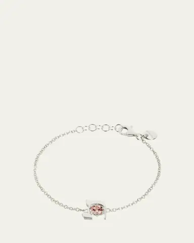 Procaccia Jewelry 18K Gold Hebrew TAV Initial Bracelet | Thumbnail 4