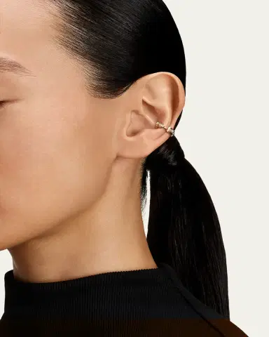 NOUVEL HERITAGE 18K Brunch in NY Ear Cuff, Single | Thumbnail 4