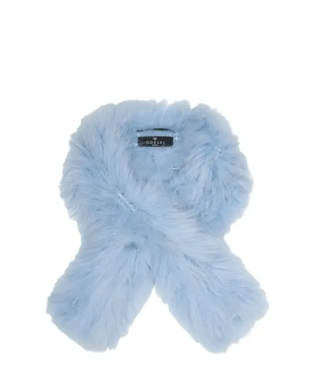 Select Lamb Shearlng Pull-Through Scarf