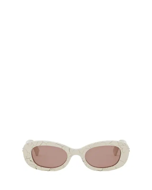 BVLGARI B. ZERO1 Oval Acetate and Nylon Sunglasses