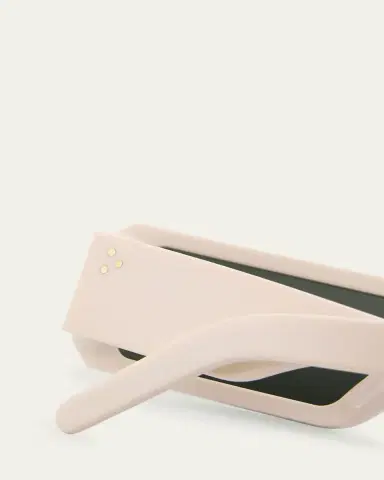 Rick Owens Men's Fog Acetate Rectangle Sunglasses | Thumbnail 5