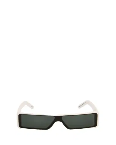 Rick Owens Men's Fog Acetate Rectangle Sunglasses | Thumbnail 1