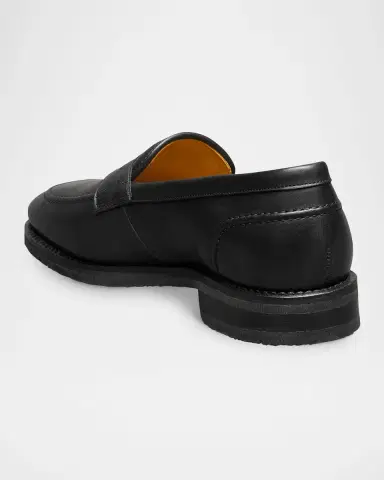 Allen Edmonds Reserve Men's Roman Leather Penny Loafers | Thumbnail 4 Allen Edmonds Reserve Men's Roman Leather Penny Loafers | Thumbnail 4