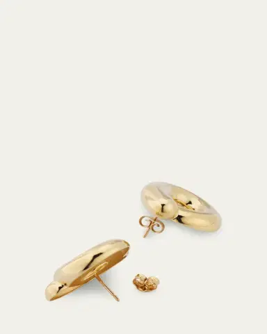 Bea Bongiasca 9K Yellow Gold Tarallo Earrings | Thumbnail 4 Bea Bongiasca 9K Yellow Gold Tarallo Earrings | Thumbnail 4