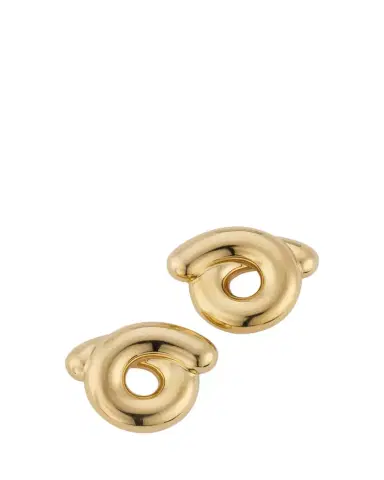 Bea Bongiasca 9K Yellow Gold Tarallo Earrings | Thumbnail 1 Bea Bongiasca 9K Yellow Gold Tarallo Earrings | Thumbnail 1