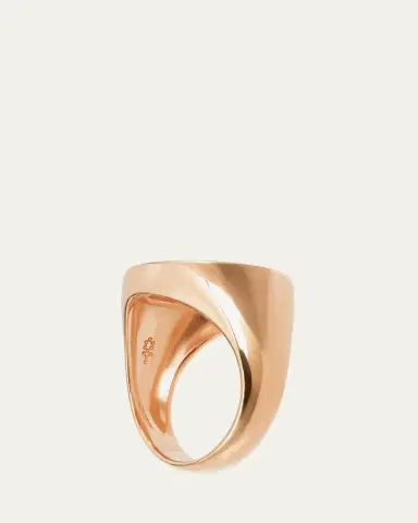 Procaccia Jewelry 18K Gold Hebrew BET Initial Signet Ring | Thumbnail 3 Procaccia Jewelry 18K Gold Hebrew BET Initial Signet Ring | Thumbnail 3