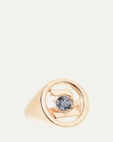Procaccia Jewelry 18K Gold Hebrew BET Initial Signet Ring | Thumbnail 4 Procaccia Jewelry 18K Gold Hebrew BET Initial Signet Ring | Thumbnail 4