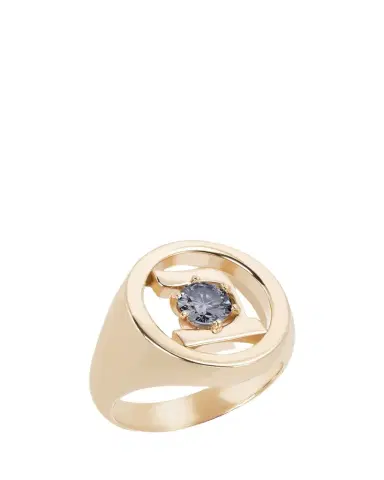 Procaccia Jewelry 18K Gold Hebrew BET Initial Signet Ring | Thumbnail 1 Procaccia Jewelry 18K Gold Hebrew BET Initial Signet Ring | Thumbnail 1