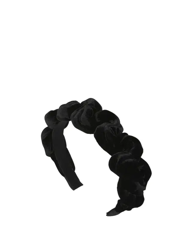 Lia Knot Velvet Headband