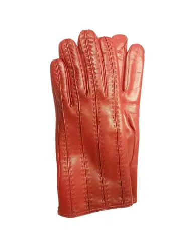 Guanti Giglio Fiorentino Leather & Cashmere Whipstitch Gloves | Thumbnail 1