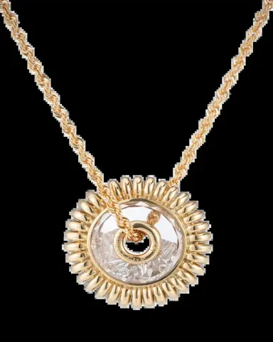 MORITZ GLIK Mola 15 Necklace in 18K Gold with Diamonds | Thumbnail 2 MORITZ GLIK Mola 15 Necklace in 18K Gold with Diamonds | Thumbnail 2