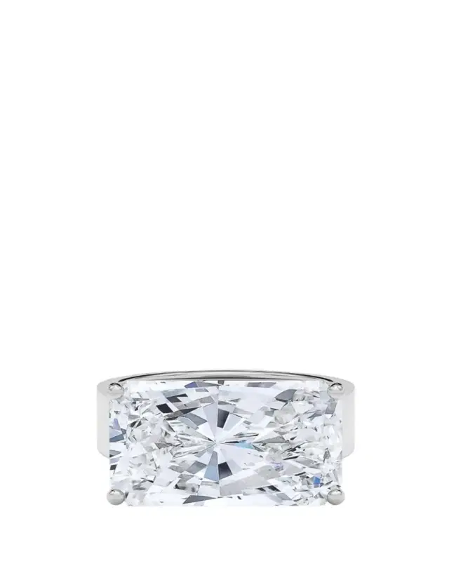 Men's Radiant Lab Grown Diamond East-West Band