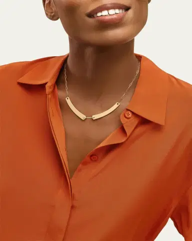 NOUVEL HERITAGE 18K Business Meeting Mood Necklace | Thumbnail 2