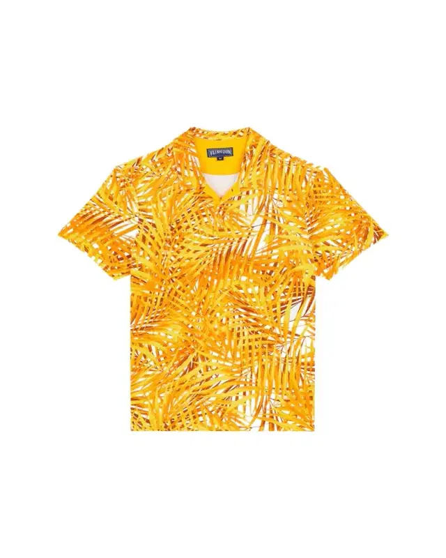 Men's Palm Leaves Camp Shirt