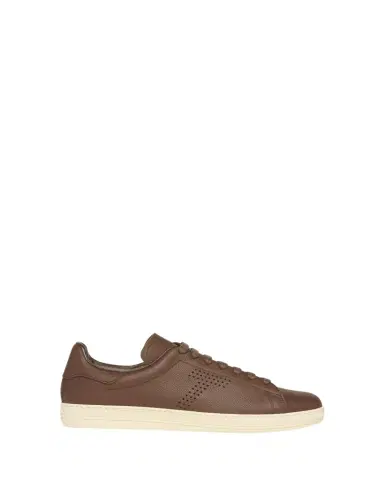Tom Ford Men's Warwick Soft Grain Leather Sneakers | Thumbnail 1 Tom Ford Men's Warwick Soft Grain Leather Sneakers | Thumbnail 1