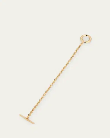 Lizzie Mandler Fine Jewelry 18K Yellow Gold Micro Chain Bracelet | Thumbnail 3