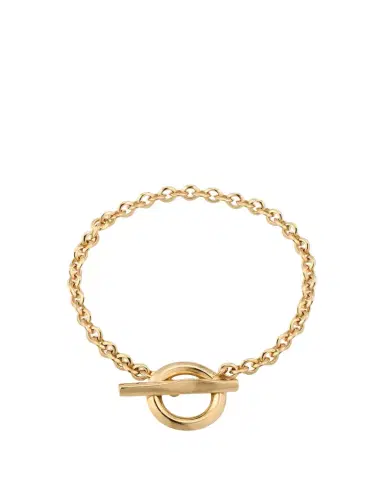 Lizzie Mandler Fine Jewelry 18K Yellow Gold Micro Chain Bracelet | Thumbnail 1