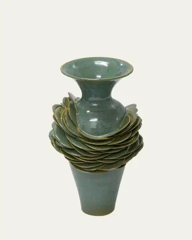 LORENE CAVAGNA CERAMIQUE Orion Stoneware Vase, 11" | Thumbnail 4 LORENE CAVAGNA CERAMIQUE Orion Stoneware Vase, 11" | Thumbnail 4