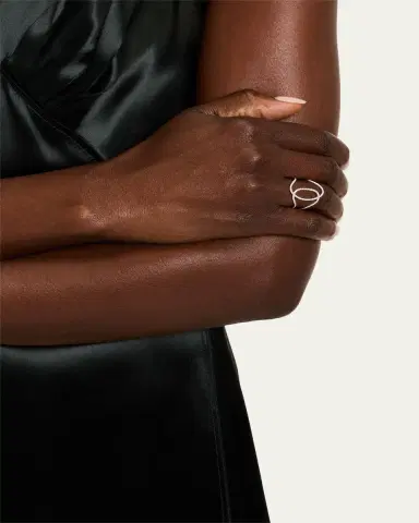 Lana 14K Gold Skinny Illuminating Diamond Ring | Thumbnail 2
