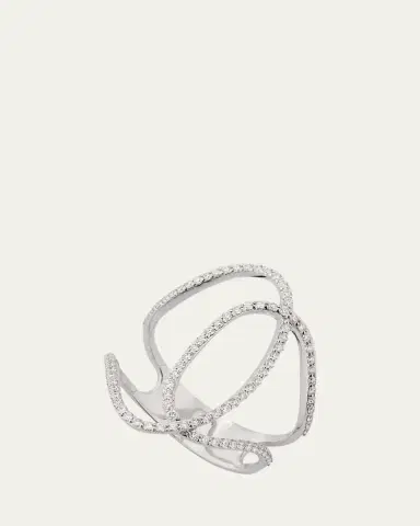 Lana 14K Gold Skinny Illuminating Diamond Ring | Thumbnail 3