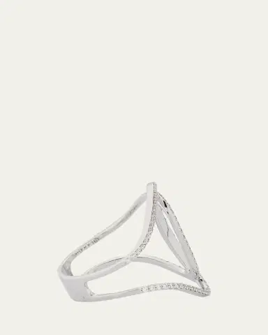 Lana 14K Gold Skinny Illuminating Diamond Ring | Thumbnail 4