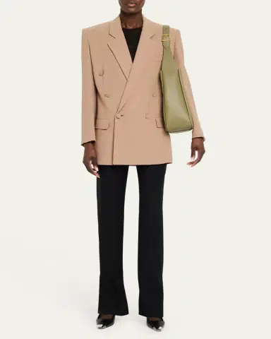 Saint Laurent Le 5 A 7 Large Shoulder Bucket Bag in Smooth Leather | Thumbnail 5 Saint Laurent Le 5 A 7 Large Shoulder Bucket Bag in Smooth Leather | Thumbnail 5