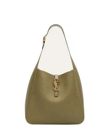 Saint Laurent Le 5 A 7 Large Shoulder Bucket Bag in Smooth Leather | Thumbnail 1 Saint Laurent Le 5 A 7 Large Shoulder Bucket Bag in Smooth Leather | Thumbnail 1