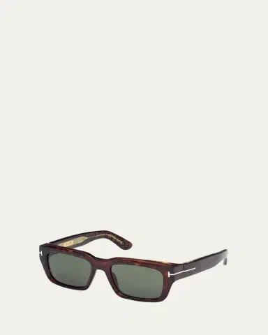 Tom Ford Men's FT1203M Acetate Rectangle Sunglasses | Thumbnail 2 Tom Ford Men's FT1203M Acetate Rectangle Sunglasses | Thumbnail 2