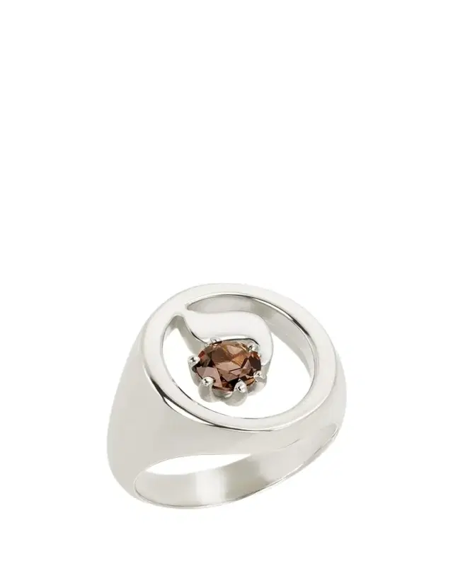 Procaccia Jewelry 18K Gold Hebrew YOD Initial Signet Ring