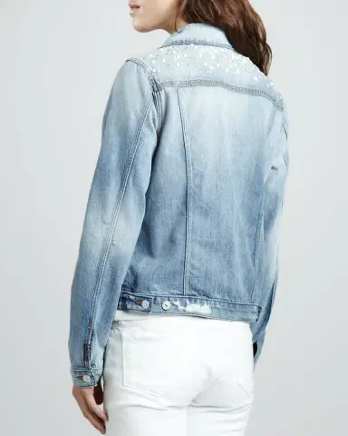 AMO Denim Loverboy High-Rise Cropped Jeans with Frayed Hem | Thumbnail 6 AMO Denim Loverboy High-Rise Cropped Jeans with Frayed Hem | Thumbnail 6