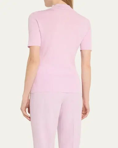 Lafayette 148 New York Ribbed Mock-Neck Sweater | Thumbnail 7 Lafayette 148 New York Ribbed Mock-Neck Sweater | Thumbnail 7