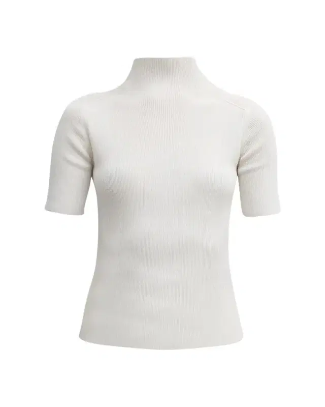Lafayette 148 New York Ribbed Mock-Neck Sweater