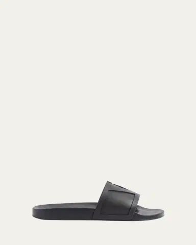 Valentino Garavani Men's Coolslide Plastic Pool Slides | Thumbnail 2 Valentino Garavani Men's Coolslide Plastic Pool Slides | Thumbnail 2