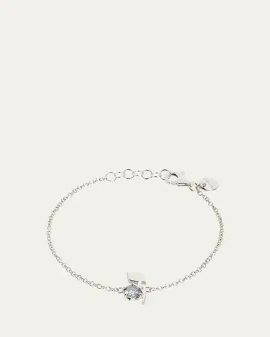 Procaccia Jewelry 18K Gold Hebrew ZAYN Initial Bracelet | Thumbnail 4