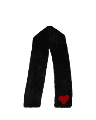 Pologeorgis Heart Lamb Shearling Scarf | Thumbnail 1