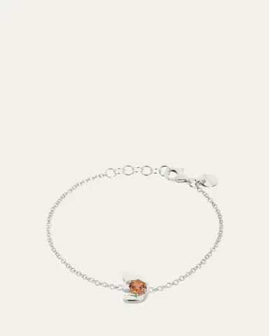 Procaccia Jewelry 18K Gold Hebrew PEH Initial Bracelet | Thumbnail 7