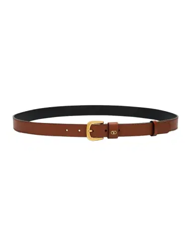 Valentino Garavani VLogo Signature Embellished Leather Belt, 25mm | Thumbnail 1