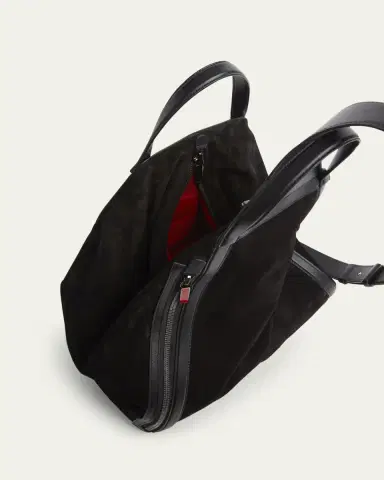 Christian Louboutin Men's Pyramid Leather Sling Bag | Thumbnail 5 Christian Louboutin Men's Pyramid Leather Sling Bag | Thumbnail 5