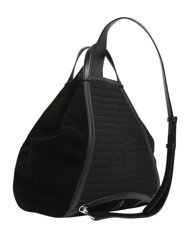 Men's Pyramid Leather Sling Bag Men's Pyramid Leather Sling Bag