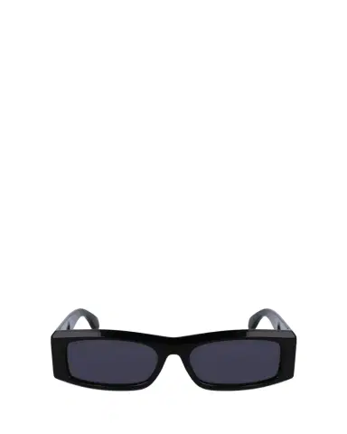 Ferragamo Men's Classic Logo Acetate Rectangle Sunglasses, 57mm | Thumbnail 1